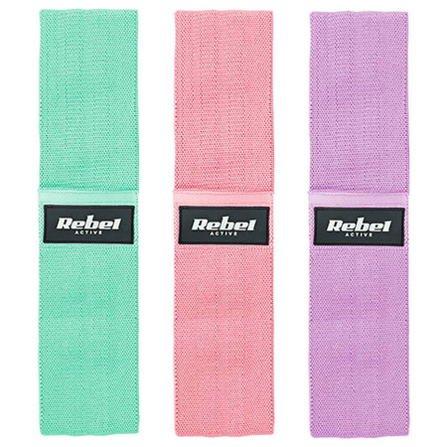Banda Elastică Material Textil Rebel Active - Set 3
