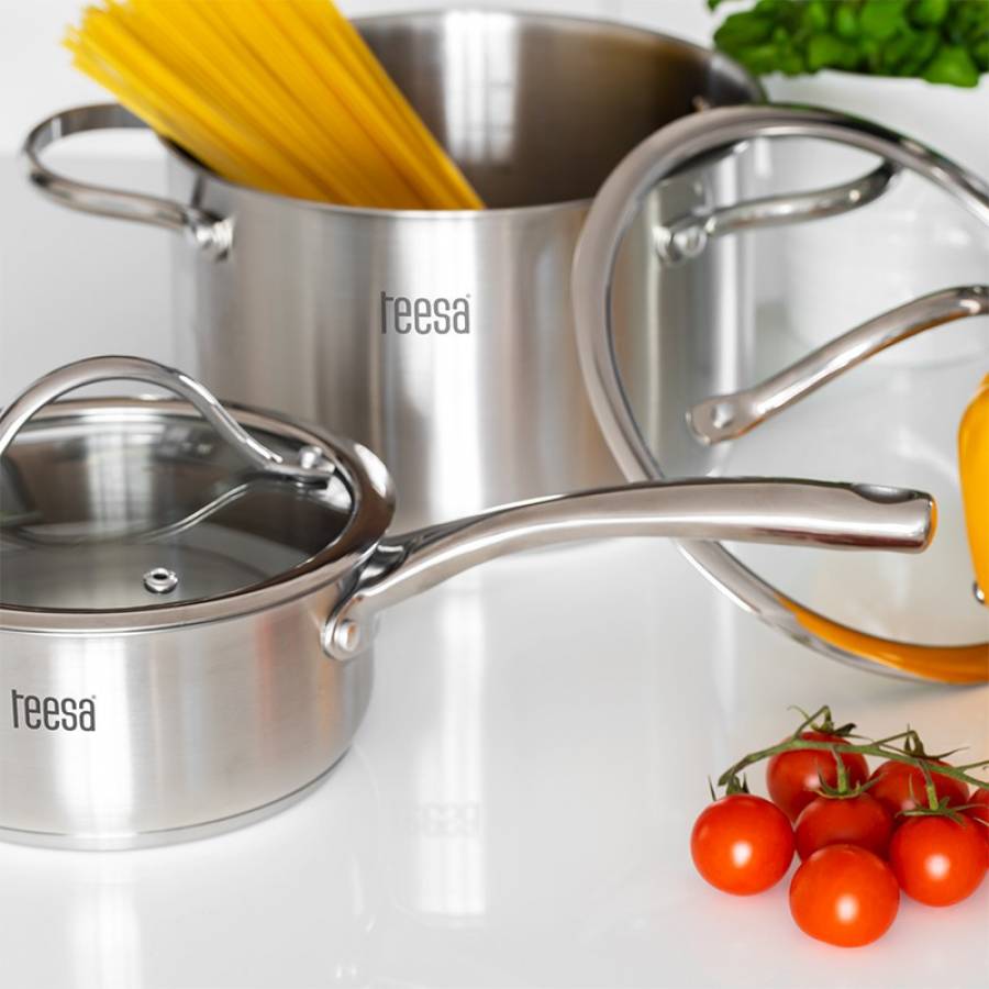 Oale inox 18/10 Teesa Cook Expert Maste, set 3