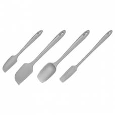 Set spatule silicon rezistente cu suprafață antiaderentă.