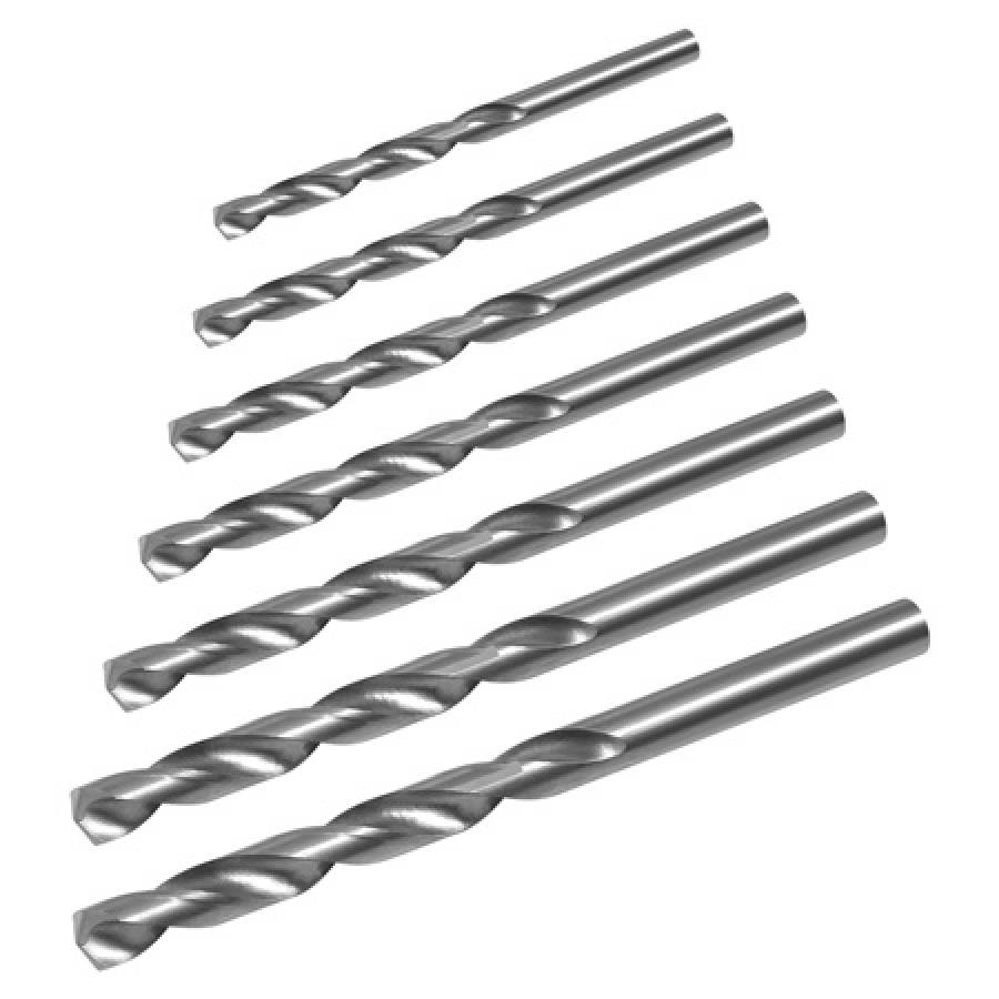 Set 7 Burghii Metal Rebel 2-8mm Cilindrice