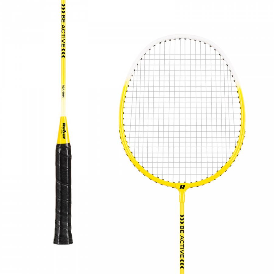 Set complet pentru badminton, cu fileu inclus, de la Rebel Active.