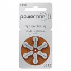 Baterii Auditive Varta P312 Power One Set 6buc
