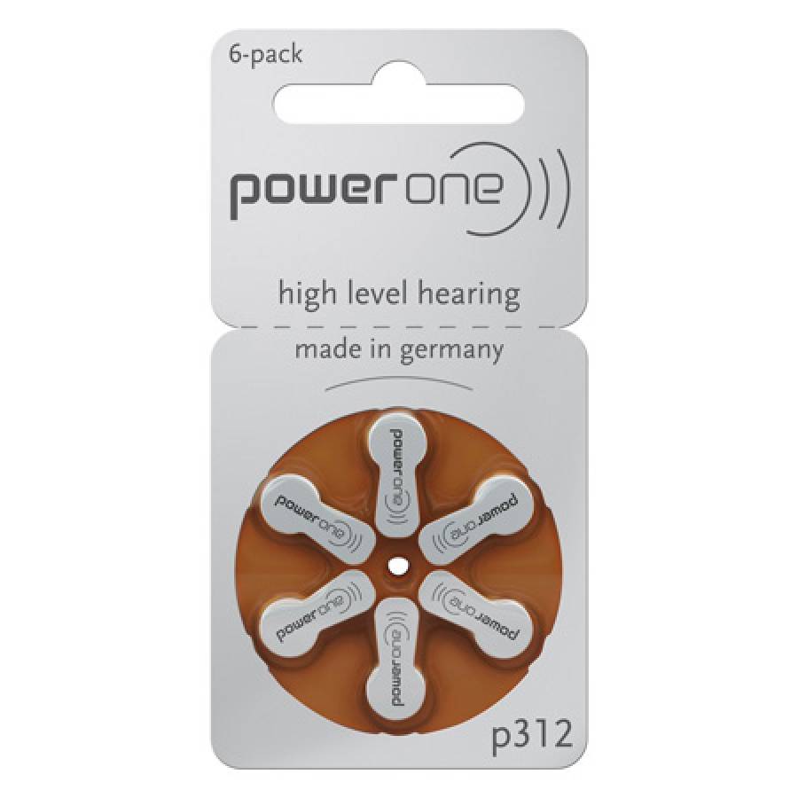 Baterii Auditive Varta P312 Power One Set 6buc