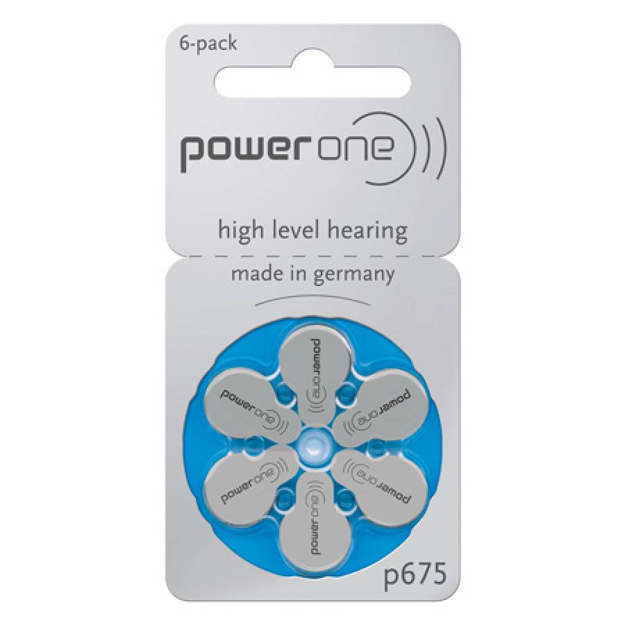 Baterii Auditive Power One Varta Zinc-aer 6b