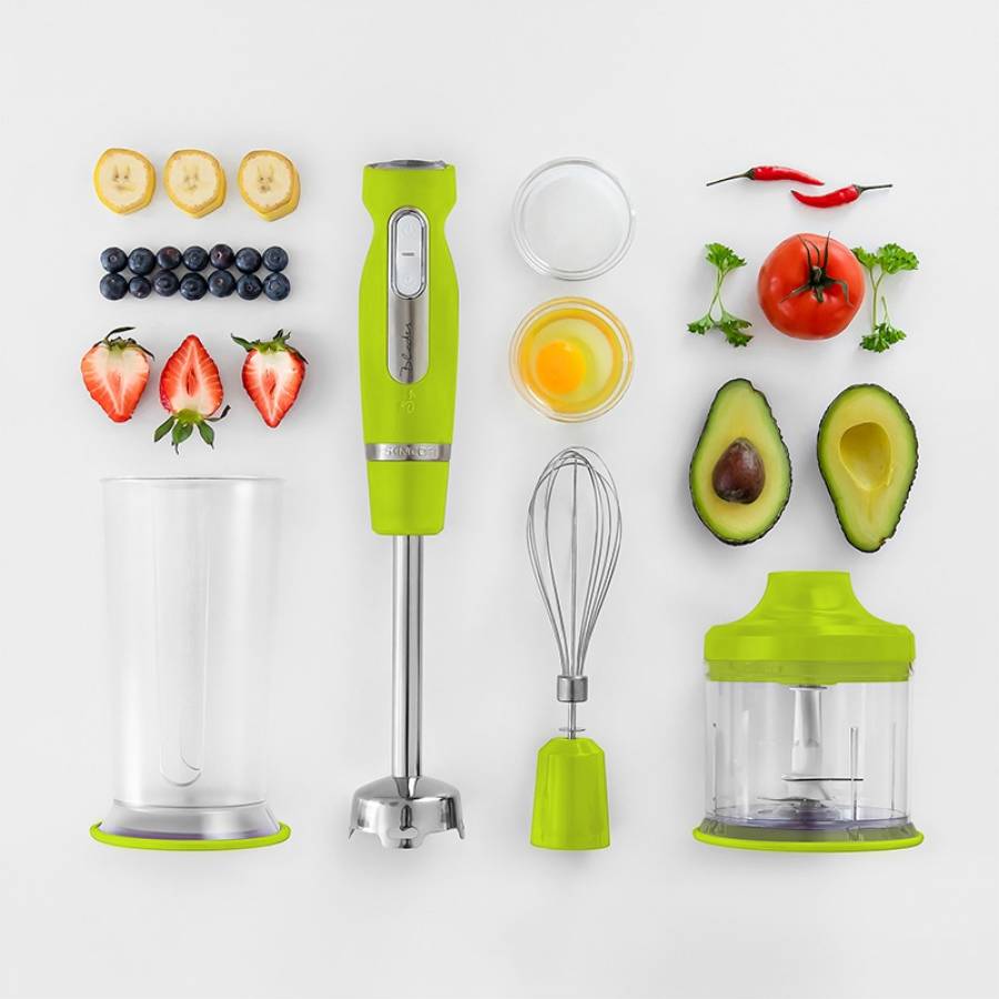 Set blender de mână puternic 1000W Sencor