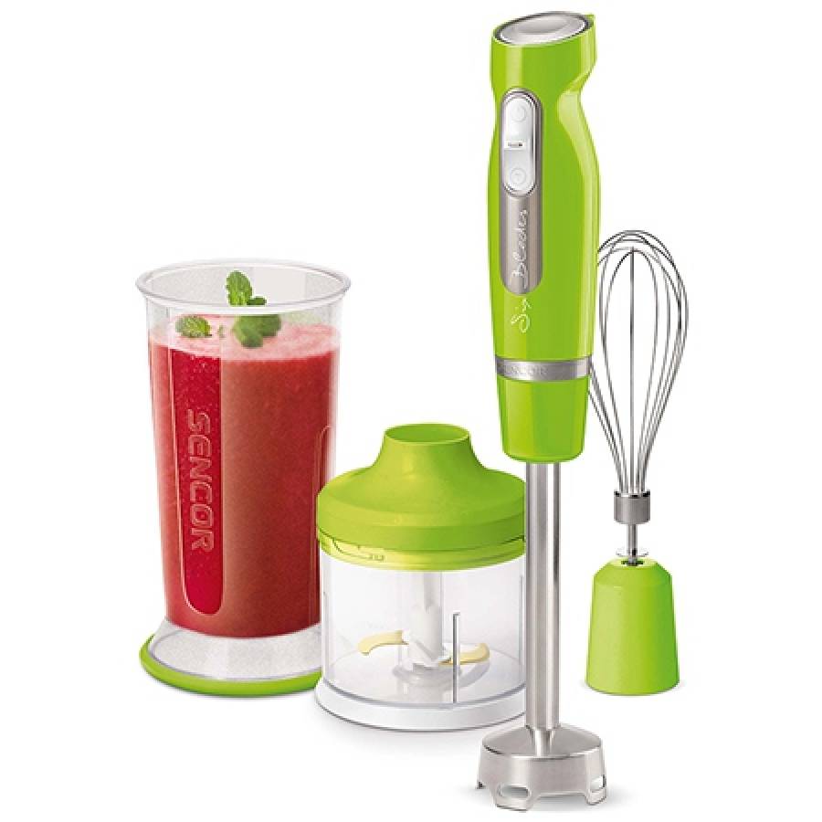 Set blender de mână puternic 1000W Sencor