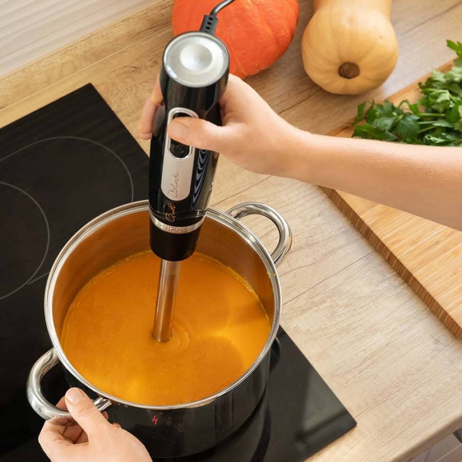 Kit Amestecator De Mana 2 Puteri 800 W Negru Senc