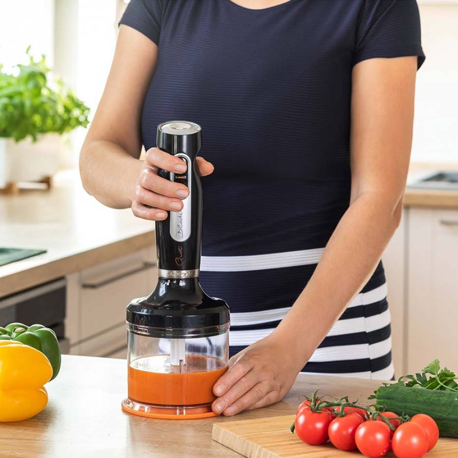 Kit Amestecator De Mana 2 Puteri 800 W Negru Senc