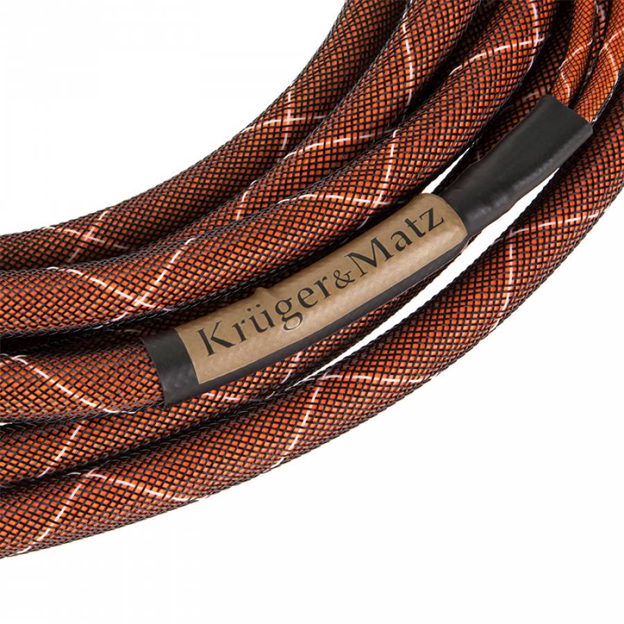 Set Cablu Difuzor Mufe Banana X2 Cupru 15awg 5m K&m