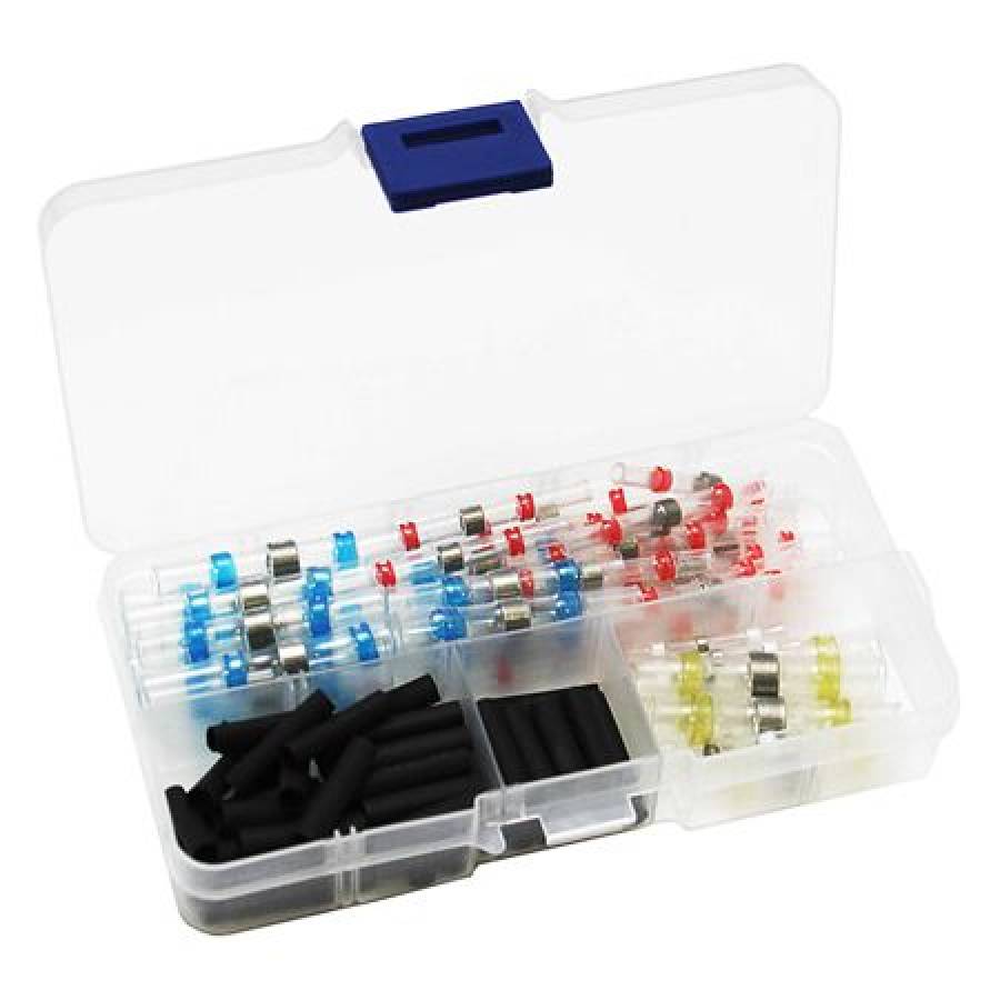 Kit Conectori Rapizi Termocontractabili Transparent/Colorati cu Tub termorezistent