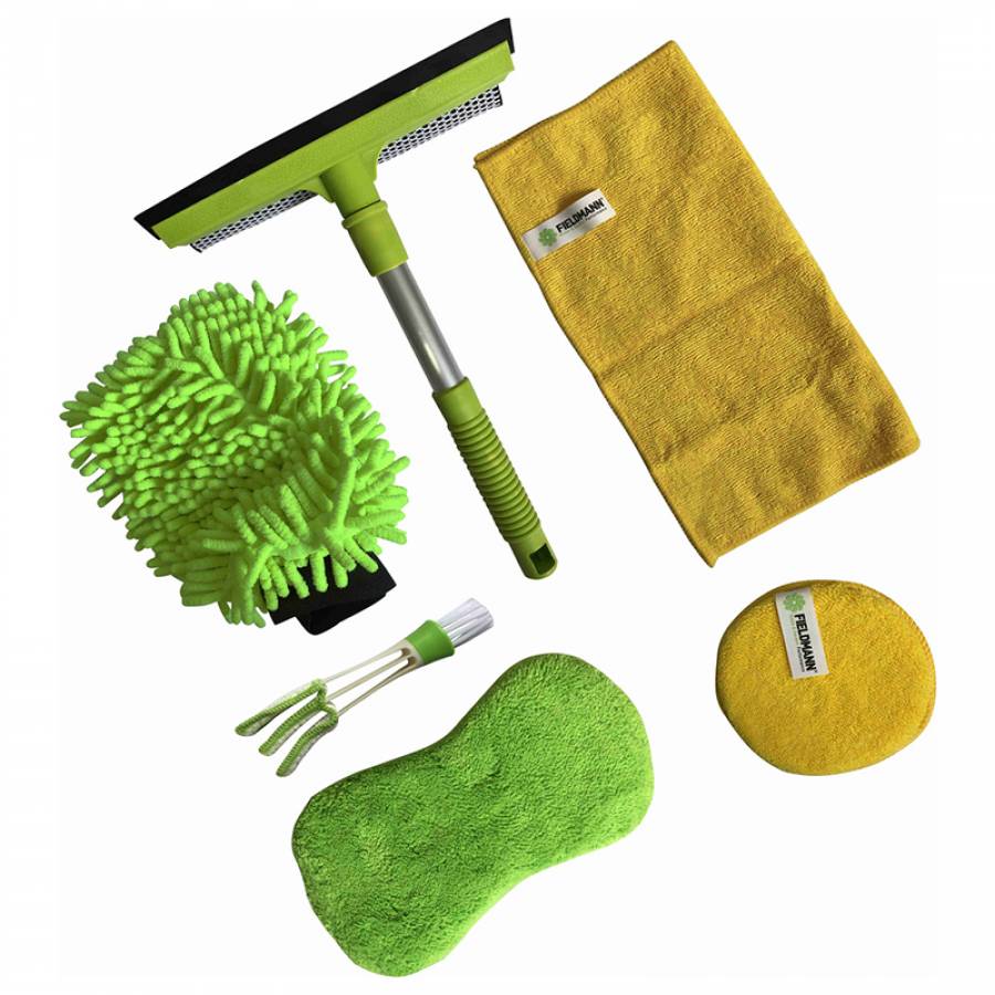 Set de curatare auto Fieldmann - Accesorii pentru curatat masina
