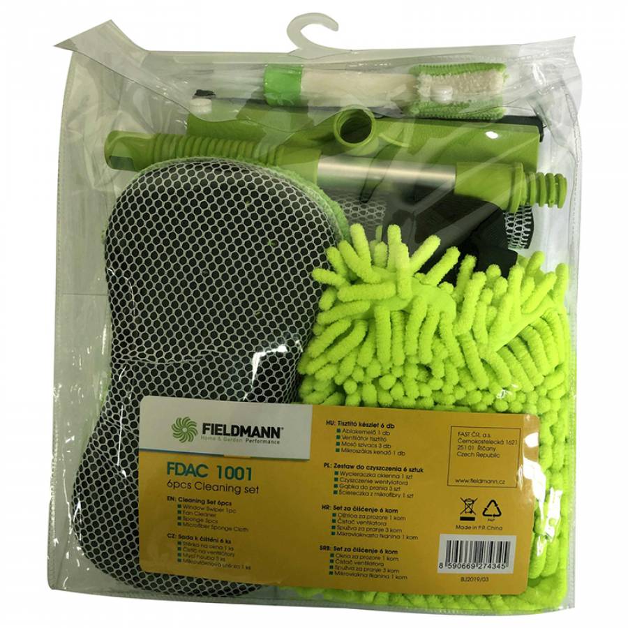 Set de curatare auto Fieldmann - Accesorii pentru curatat masina