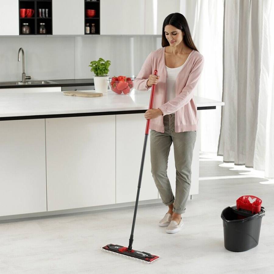 Set Mop Flat Mobil Vileda XL