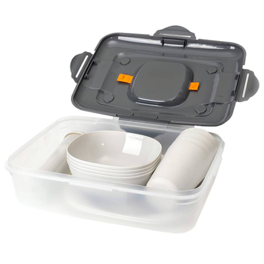 Set Picnic Camping 4 Persoane 26 Piese