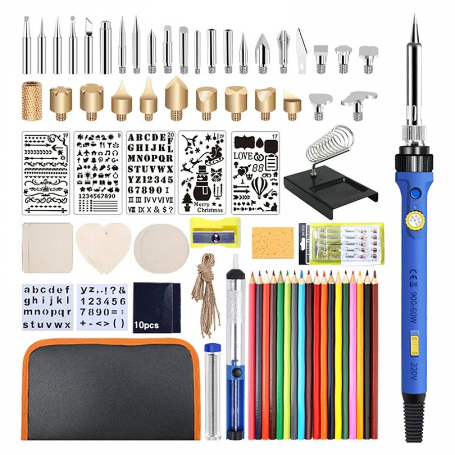 Set Fier Pirogravura Cu 60W (Diacritice)