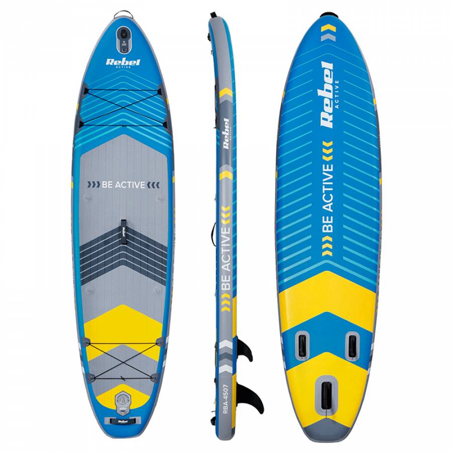 Kit Stand Up Paddle Gonflabil cu Scaun 335x84x15 cm