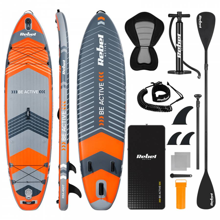 Kit Placa Gonflabila Stand Up Paddle Scaun 335x84x15 cm