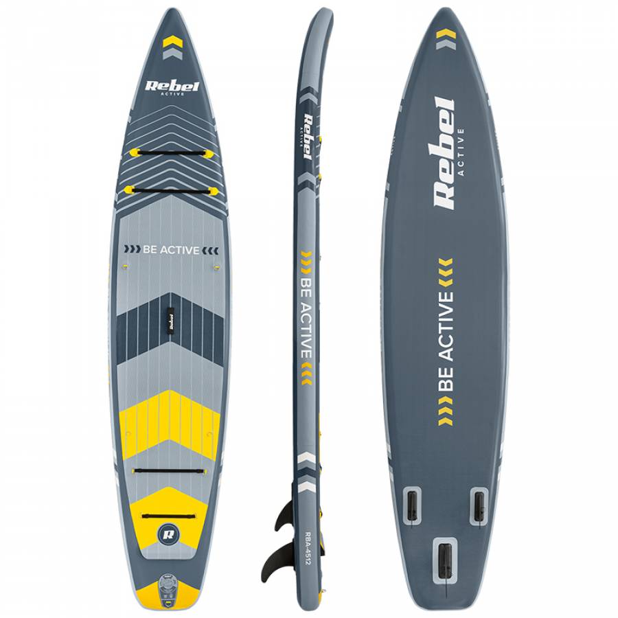Set Placa Gonflabila Stand Up Paddle Sup 244x76x10 Cm