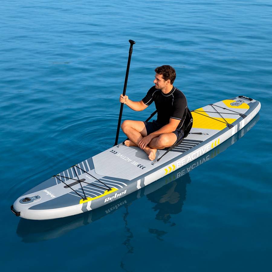Set Placa Gonflabila Stand Up Paddle Sup Pro Rebel Acti