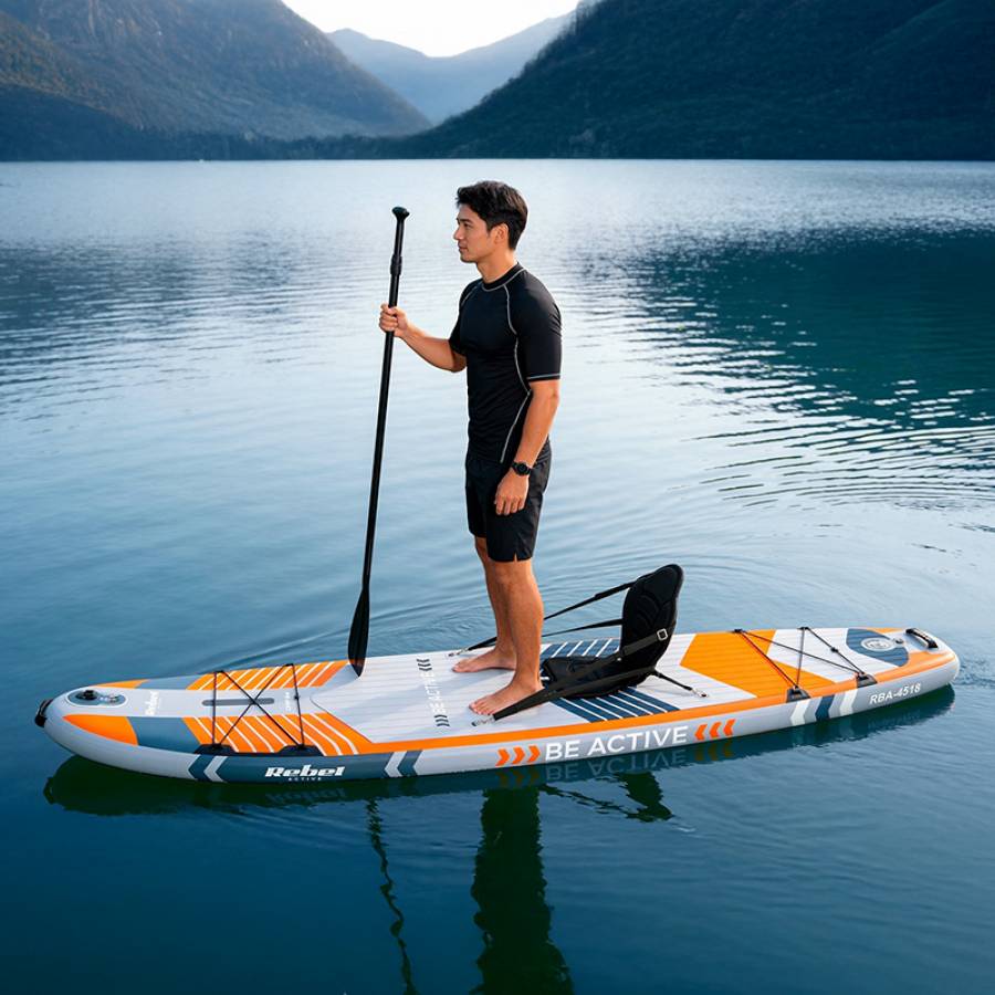 Set Placa Gonflabila Stand Up Paddle Sup Pro Rebel Acti