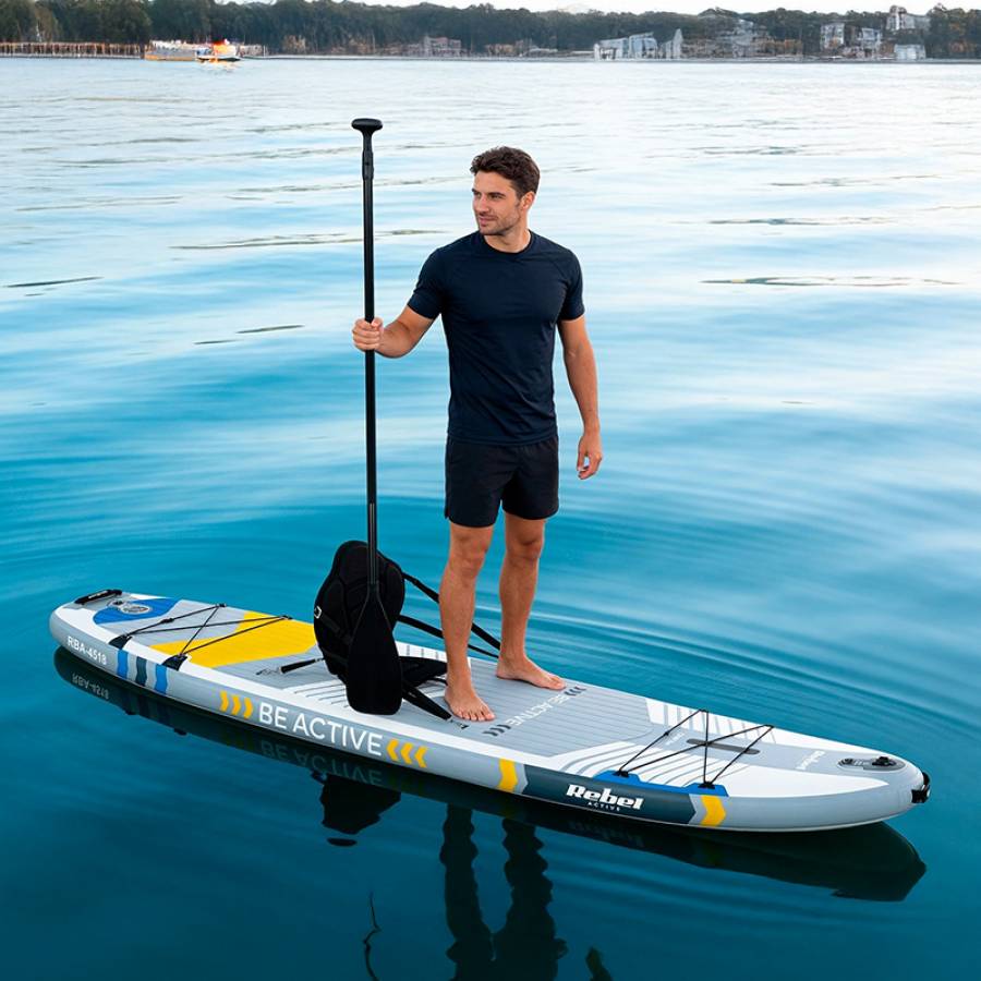 Set Placa Gonflabila Stand Up Paddle Sup Pro Rebel Acti