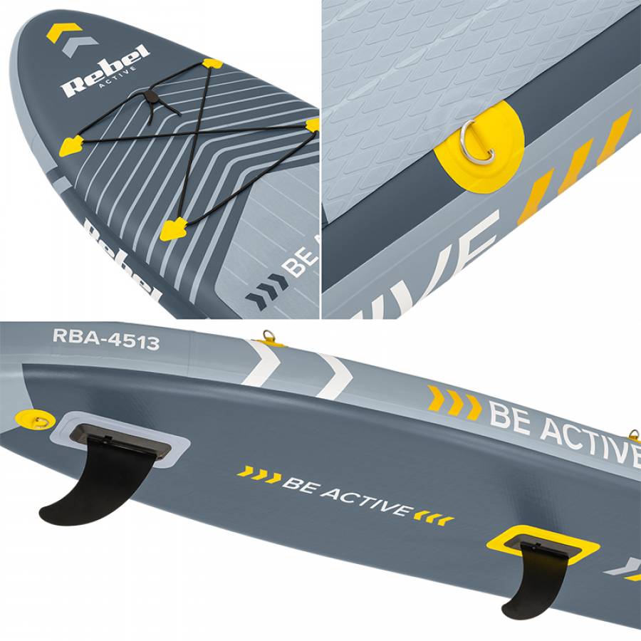 Set Placa Gonflabila Windsurfing Sup 305x76x15 Cm