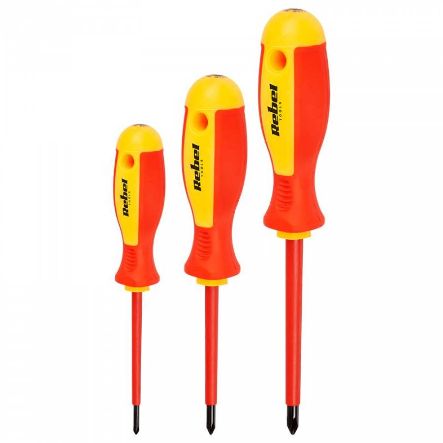 Set Surubene Izolate Magnetice Chrome Vanadium 7 Buc Rebel