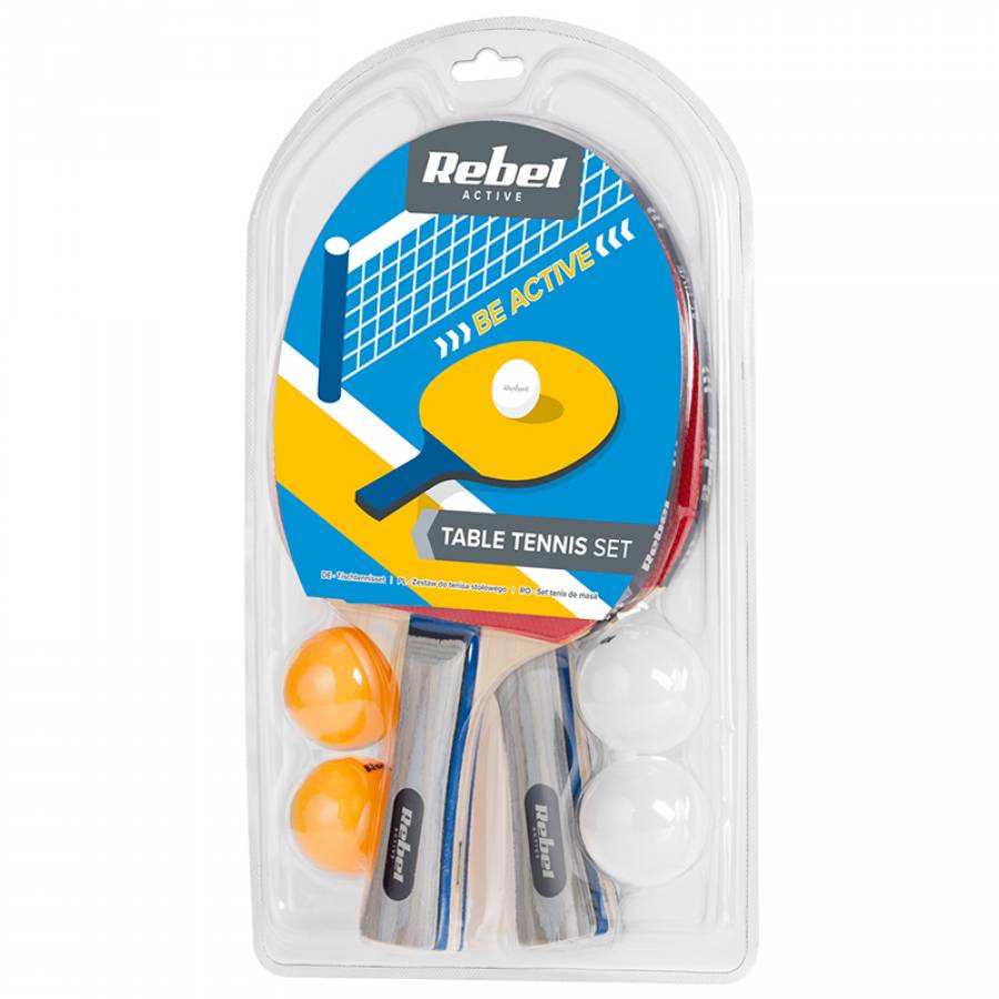 Set Ping Pong Rebel Active pentru tenis de masă.