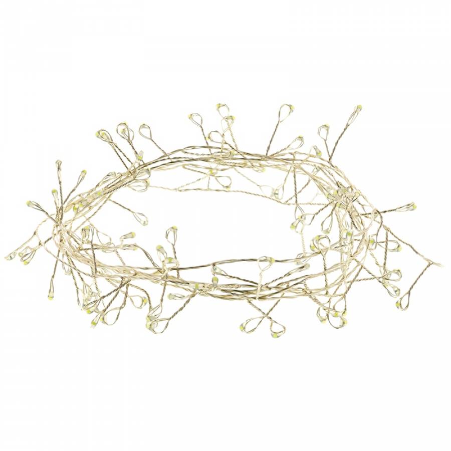 Cabl Festiv 100 Mini LED Alb Rece Timer