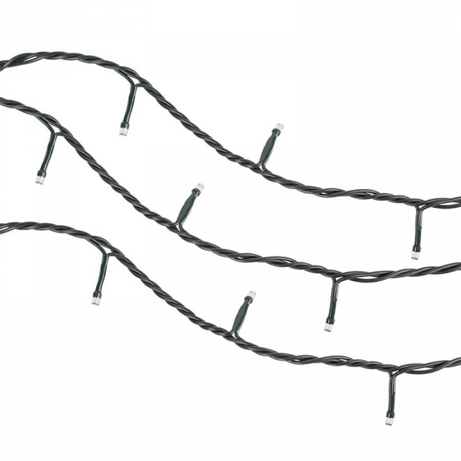 10m Iluminat Festiv Alb Cald LED-uri Sir IP44