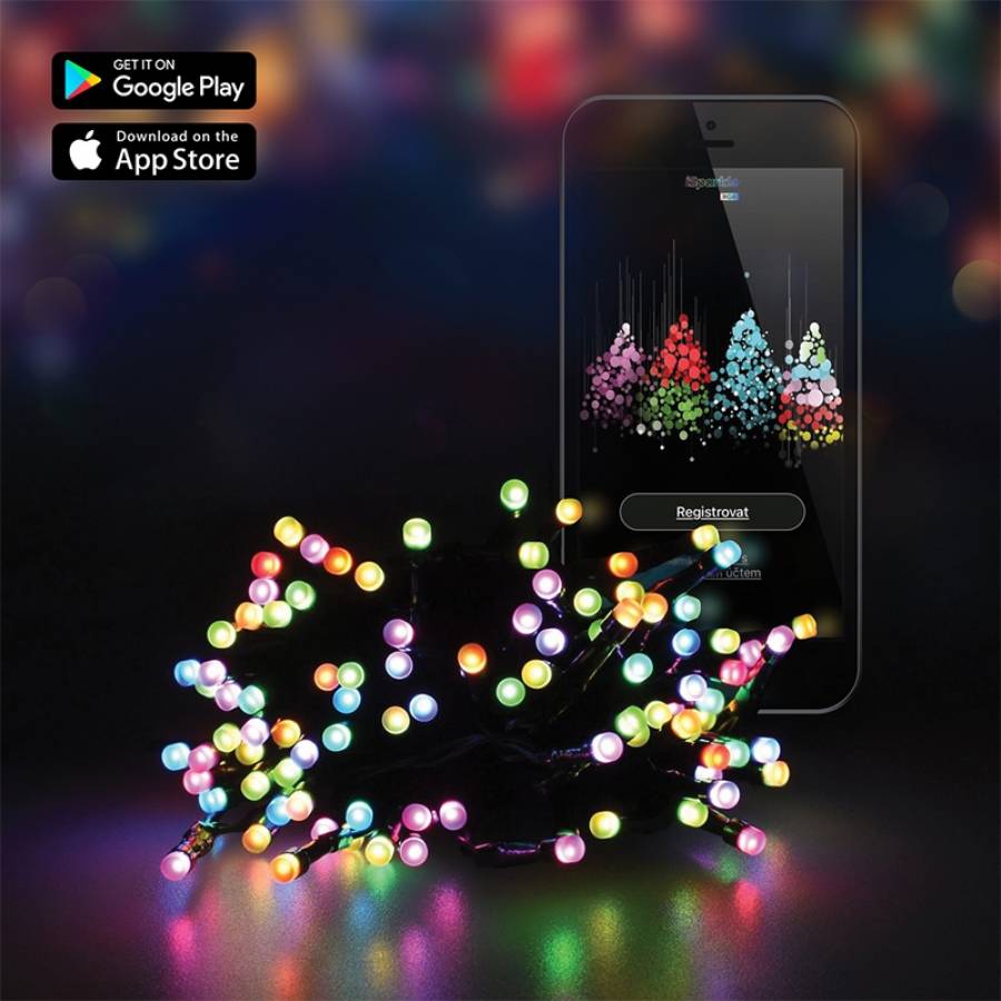 Smart Lant Iluminat Craciun festiv 14.5 M.