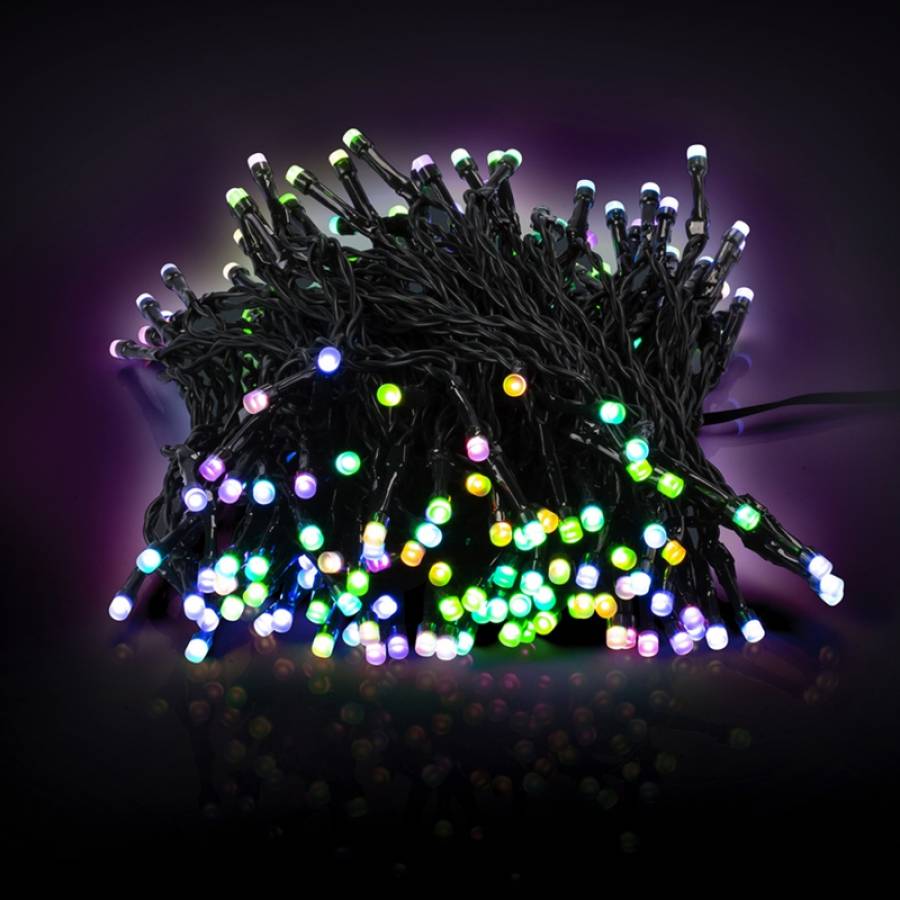 Lant iluminat Craciun Smart WiFi - 198 LED-uri, 24.7m