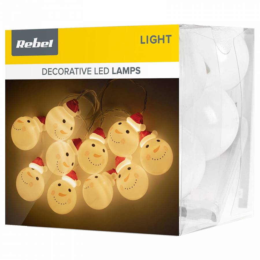 Set Iluminat Festiv,, Oameni de zăpadă.