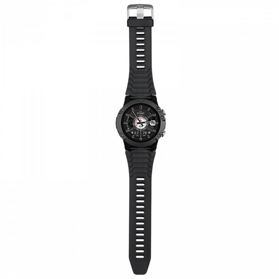 Smartwatch Activity GPS Black Kruger&matz, monitorizare somn, 5 zile.