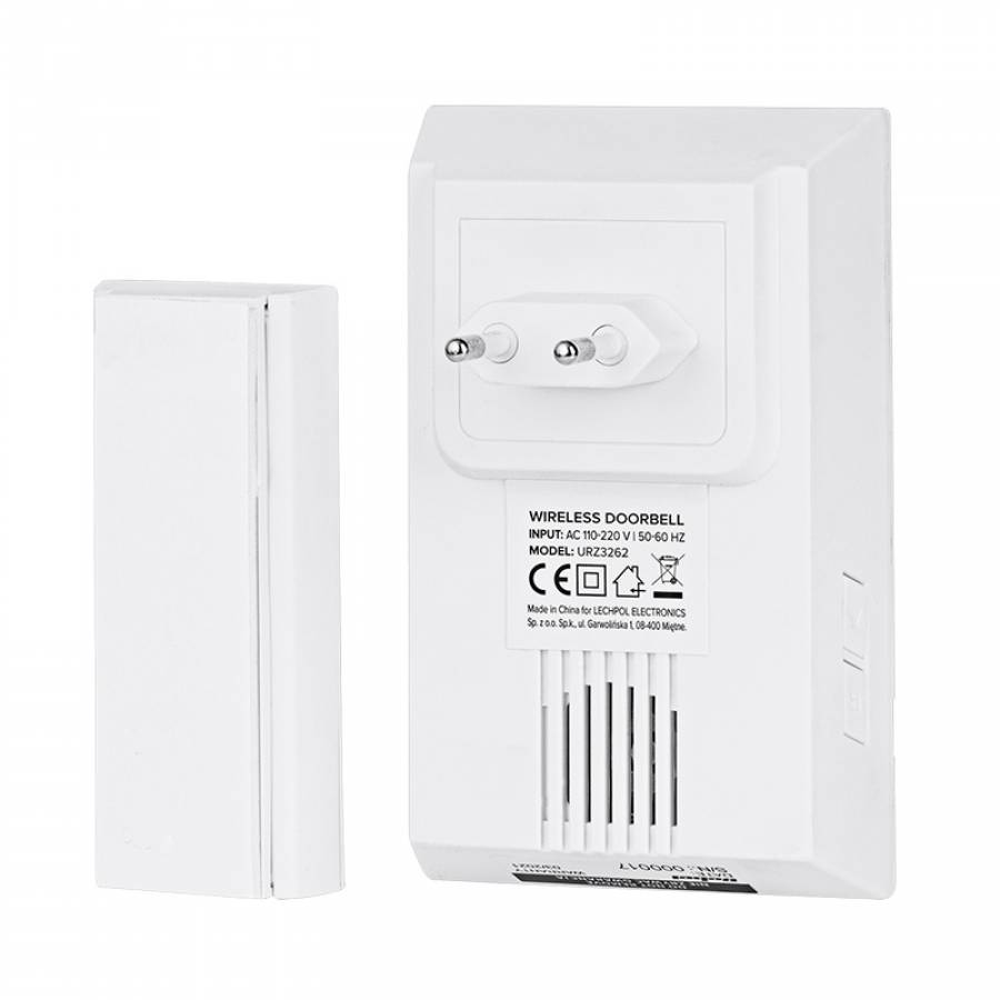 Sonerie Wireless 48 Melodii 230V cu Raza de Acțiune
