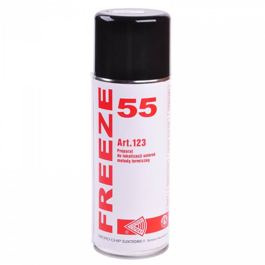 Spray Racire Freeze -55 400ml: Raceste rapid cu temperatura -55°C.