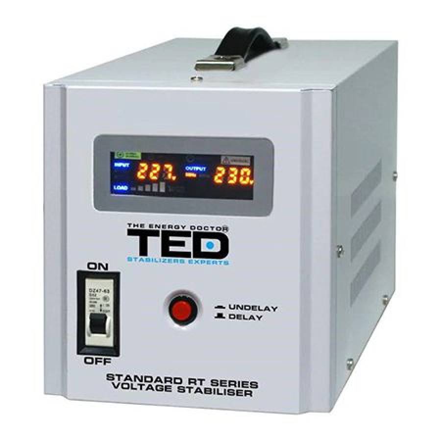 Stabilizator Tensiune Automat Avr 5000va Ted - Descriere și Detalii