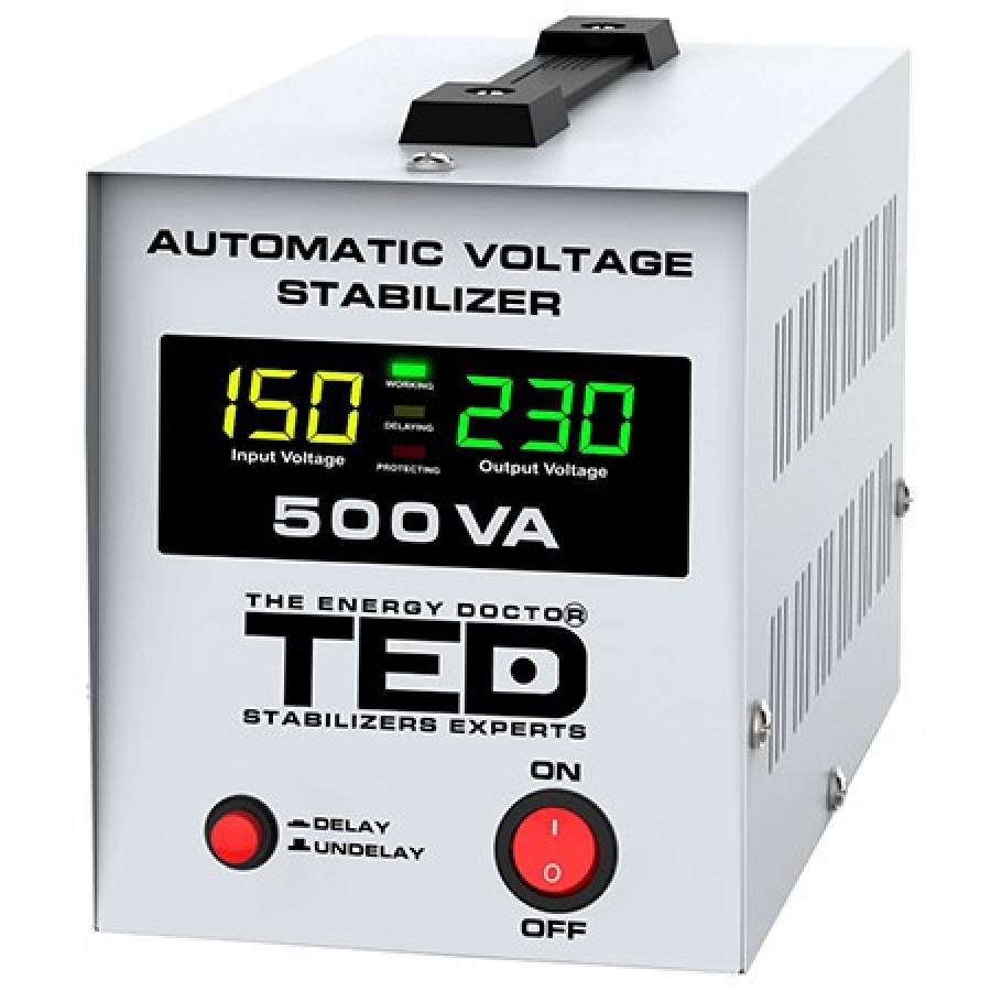 Stabilizator Tensiune Automat 500VA LCD T - TED Electric