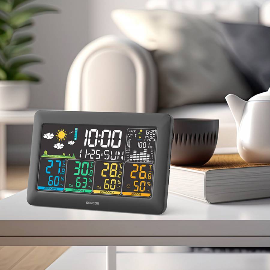 Monitorizare meteorologica precisa si simpla cu senzori wireless.