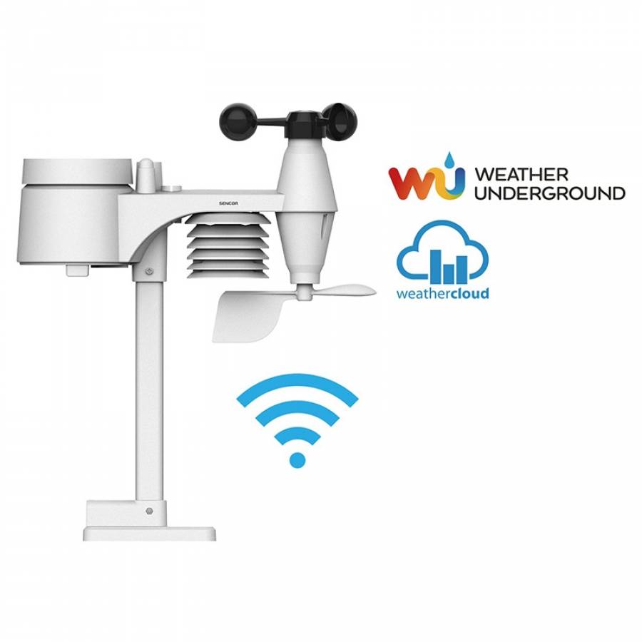 Statie Meteo Profesionala WiFi Sws 12500 Senc - Performanta, conectivitate, functionalitati complete.