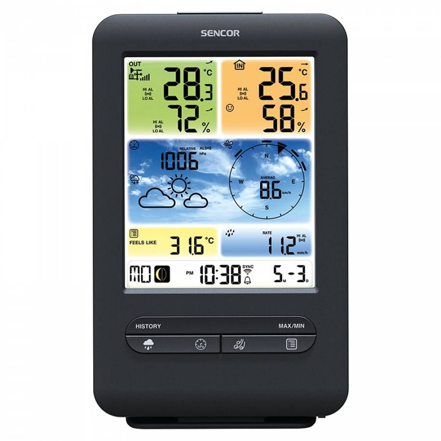 Monitorare Meteo Profesionala Vreme 9898 WiFi Senc