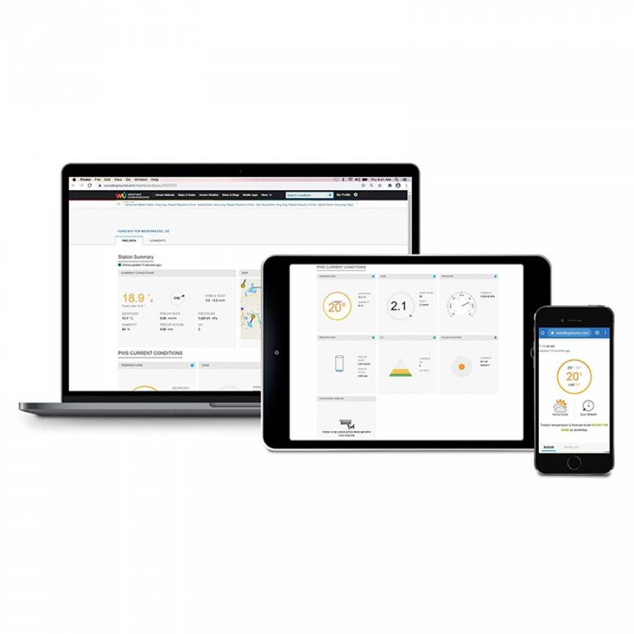 Monitorare Meteo Profesionala Vreme 9898 WiFi Senc
