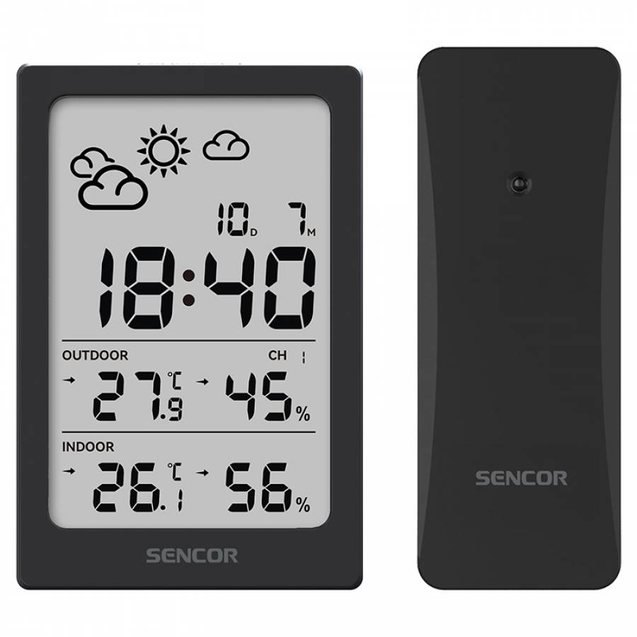 Statie Meteo Fara Fir Sencor, 2300 B, Wireless