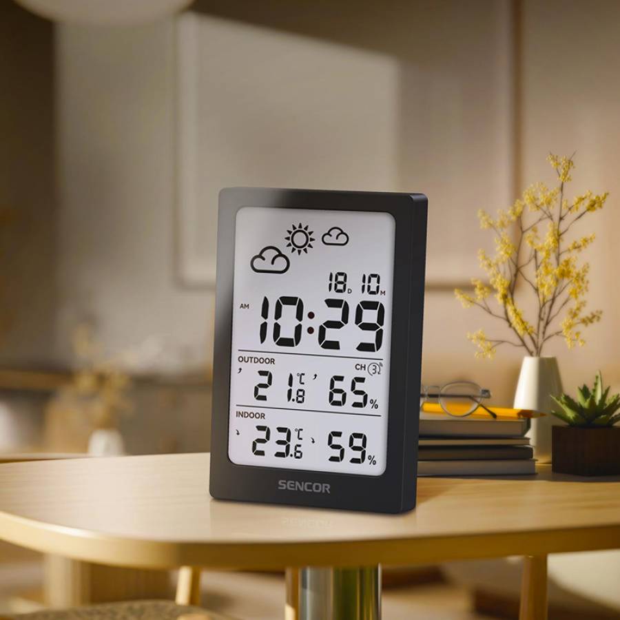 Statie Meteo Fara Fir Sencor, 2300 B, Wireless