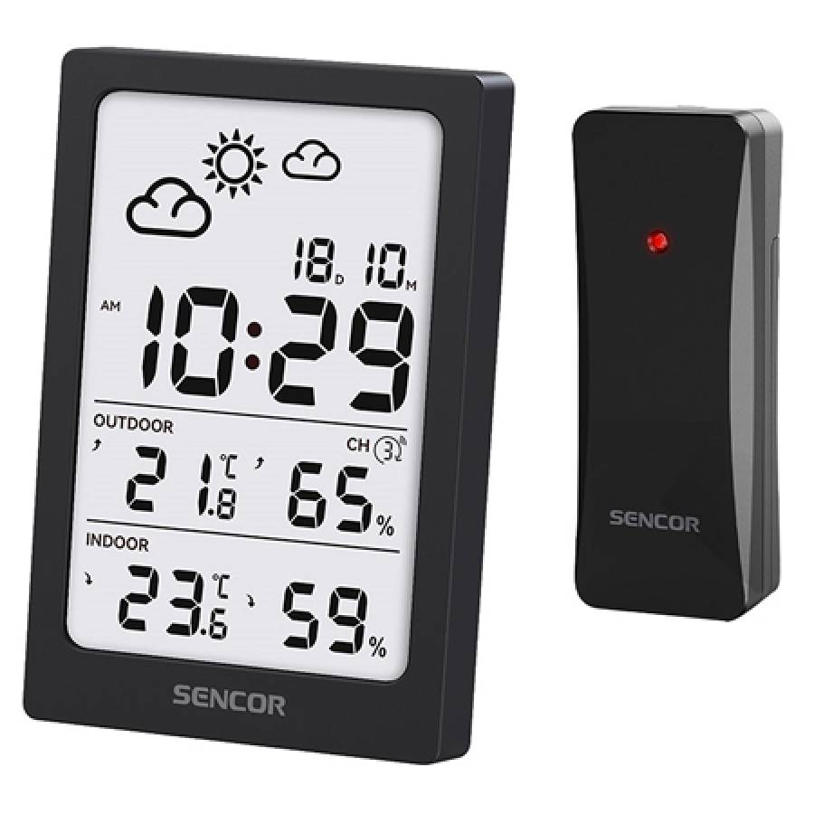 Statie Meteo Fara Fir Sencor, 2300 B, Wireless