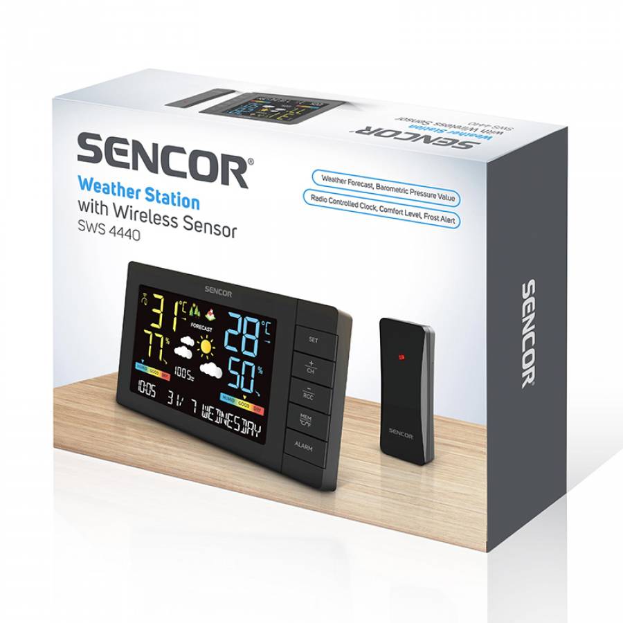 Statie Meteo fara fir SWS 4440 de la Sencor