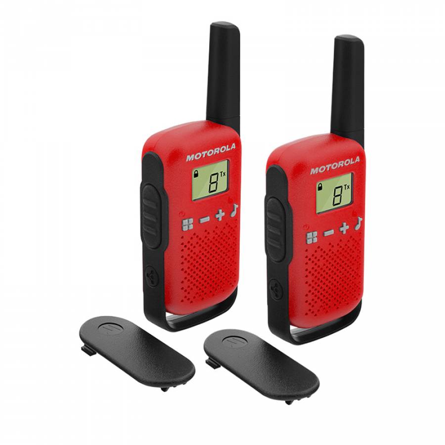 Radio Statie Motorola Talkabout T42, Raza 4 km, Rosu