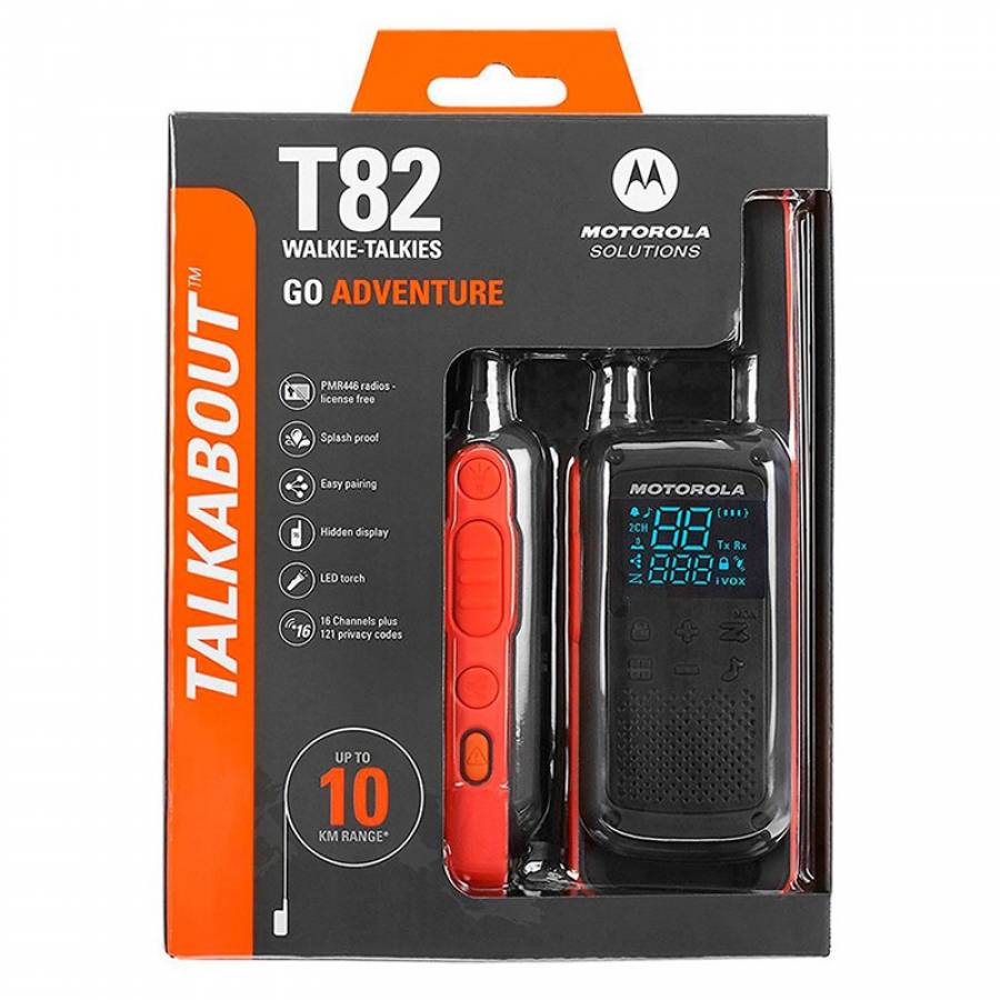 Post Radio Pmr T82 (negru-rosu)