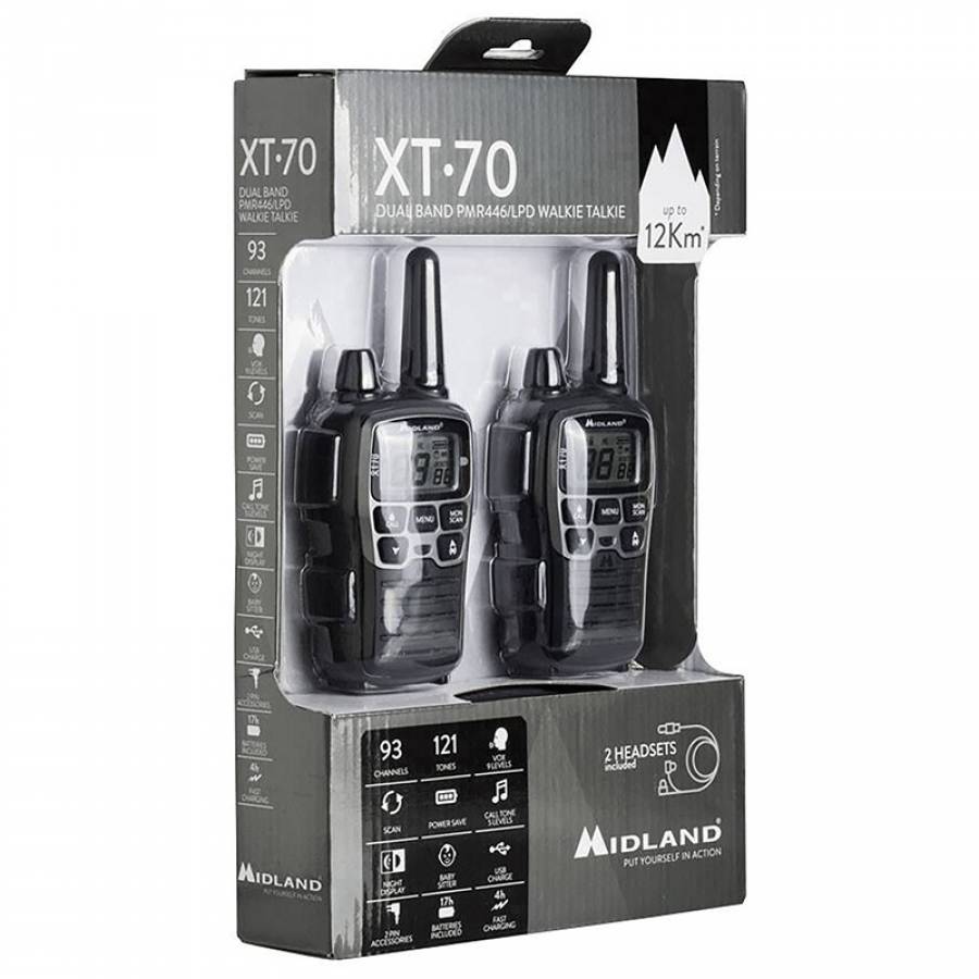 Statie radio PMR Xt70 Midland - Stabilizator tensiune 600-700W