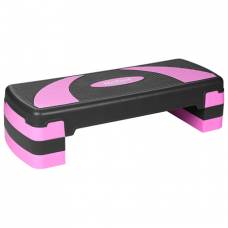 Stepper Fitness 3 Nivele Gri Violet pentru Antrenamente Active